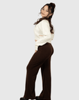 Wels' Couture VersaStyle Pants in Deep Brown 02