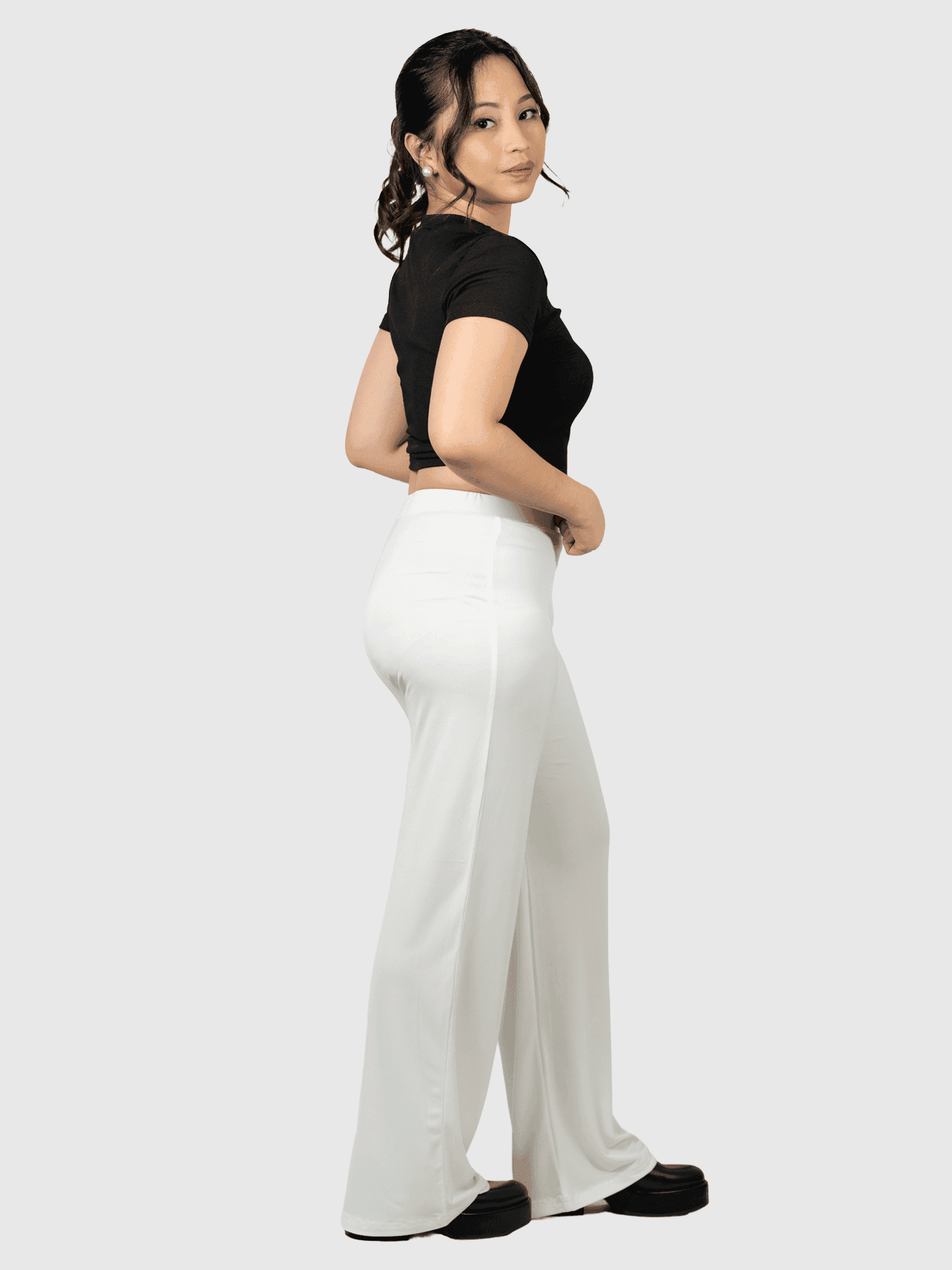 Wels' Couture VersaStyle Pants in Luxe White 03